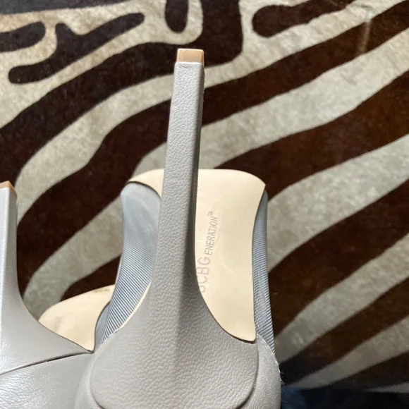 New  BCBG Mary Jane mesh heel sandles - Picture 2 of 7